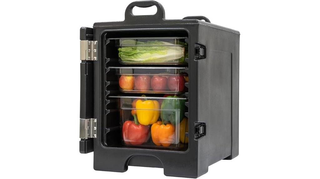 insulated pan carrier capacity