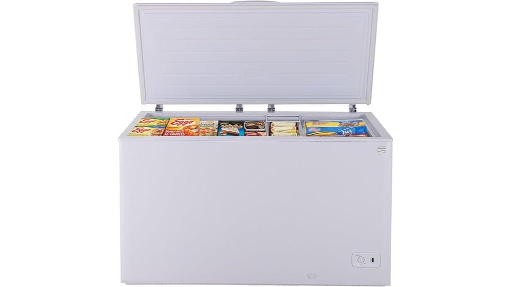 kenmore chest freezer