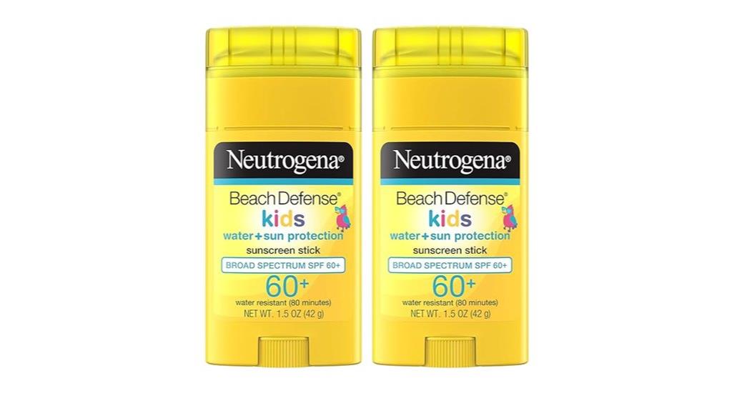 kid friendly spf 60 sunscreen