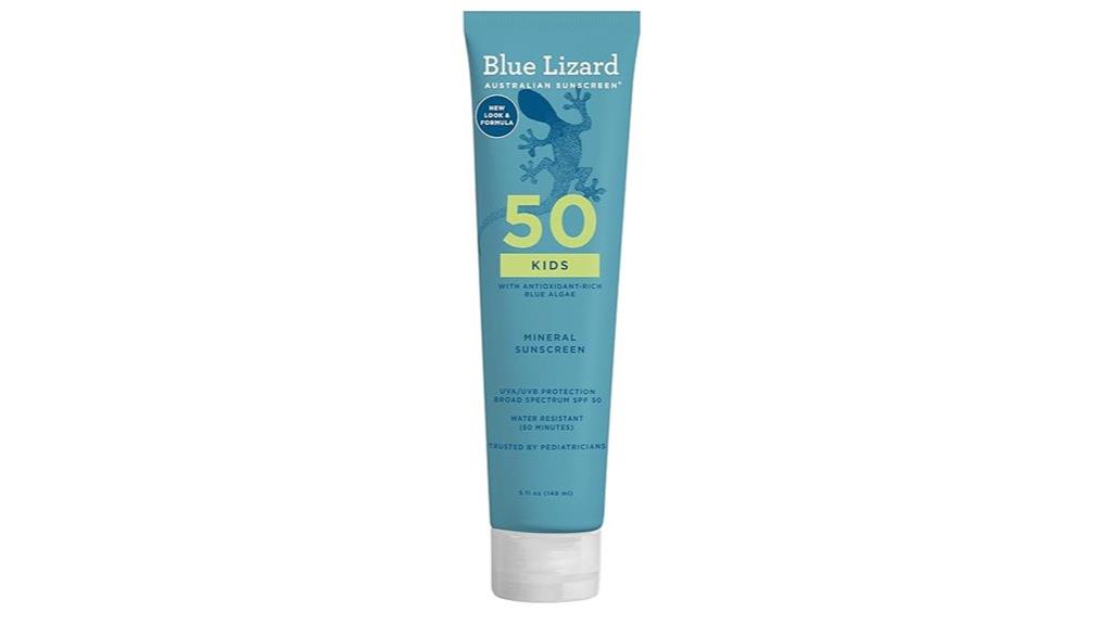 kids mineral spf lotion