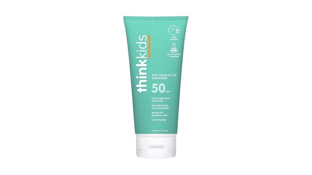 kids mineral sunscreen 50