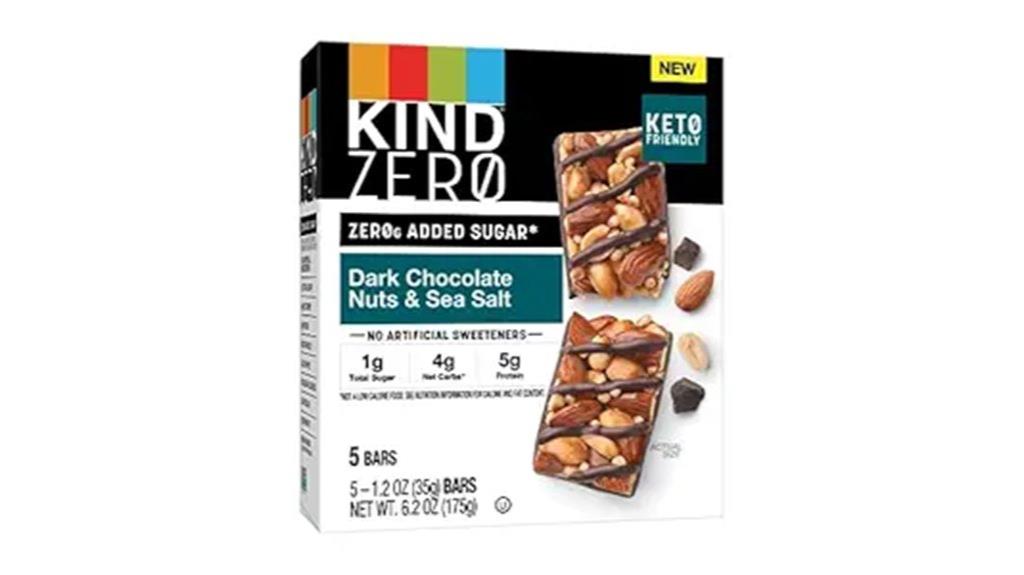 kind zero dark bars