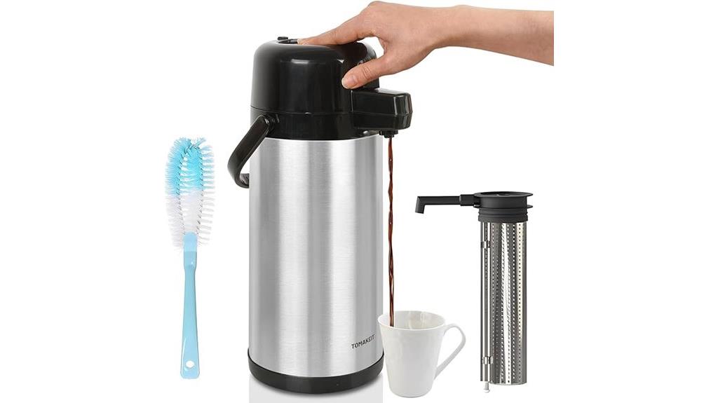large 102 oz coffee pump