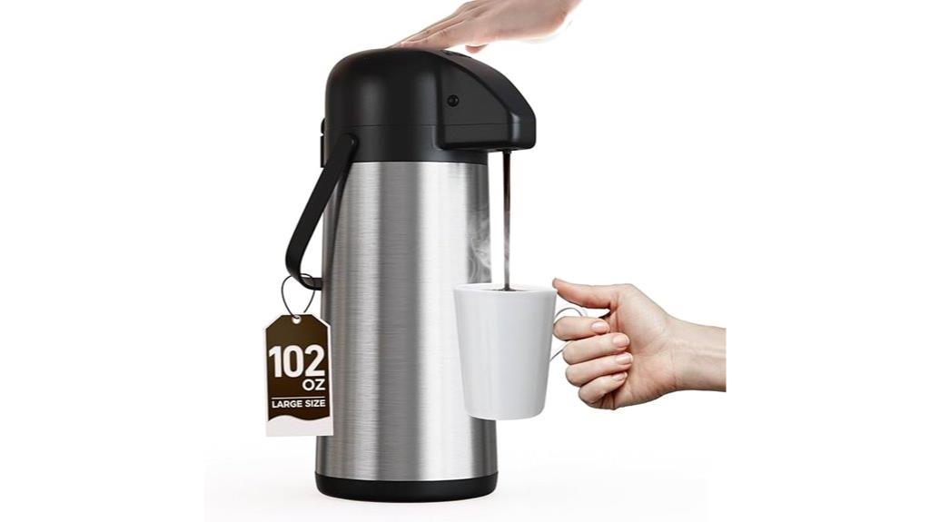 large 102oz coffee carafe