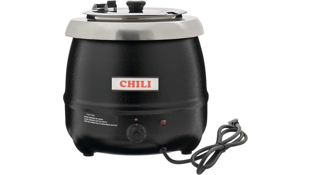 large 10 5 quart soup kettle