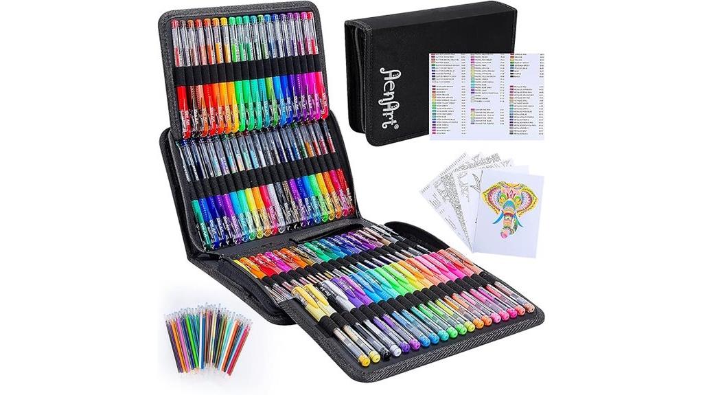 large 160 pack gel pens