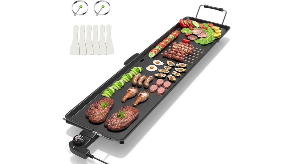 large 35 inch electric grill