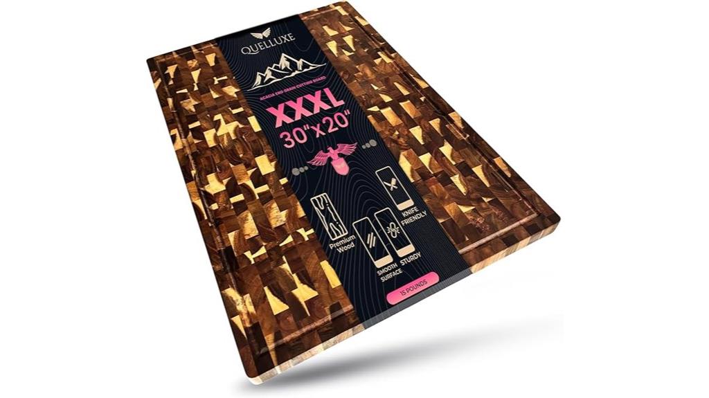 large acacia wood board