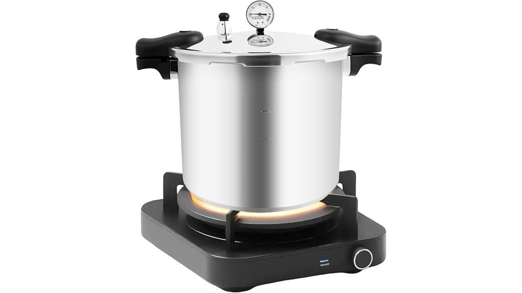 large canning pot with accessories