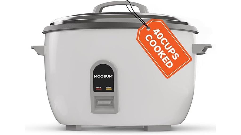 large capacity commercial cooker