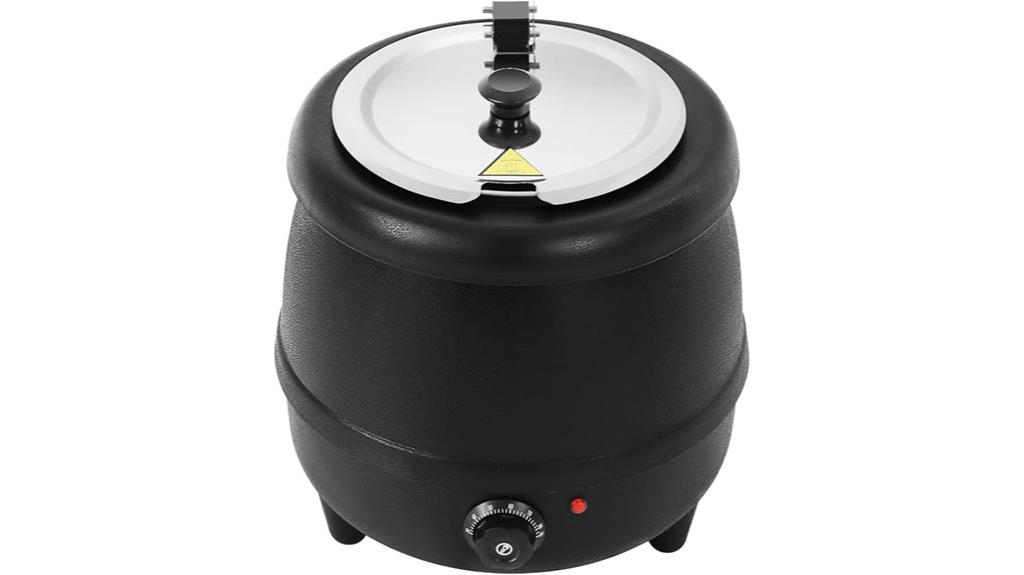 large capacity electric soup warmer