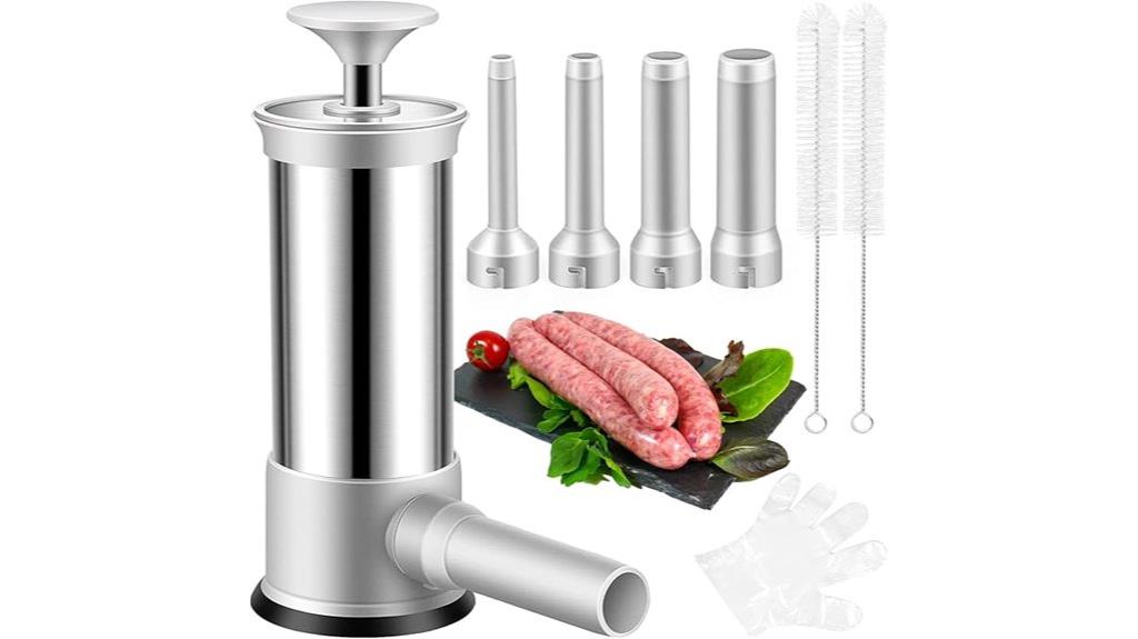large capacity sausage stuffer