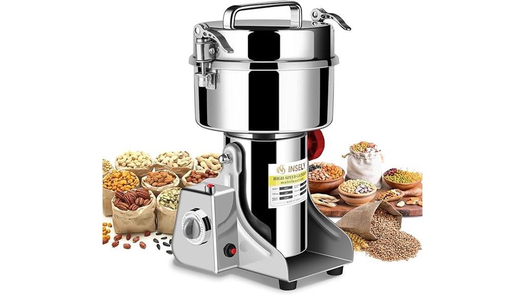 large capacity spice grinder