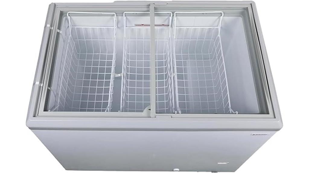 large commercial freezer