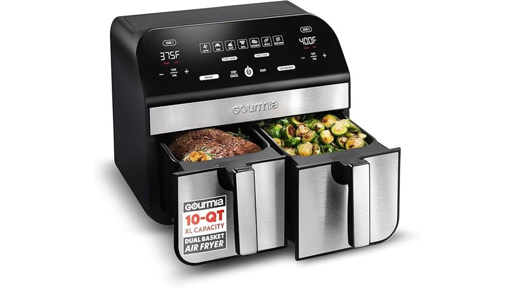 large digital air fryer