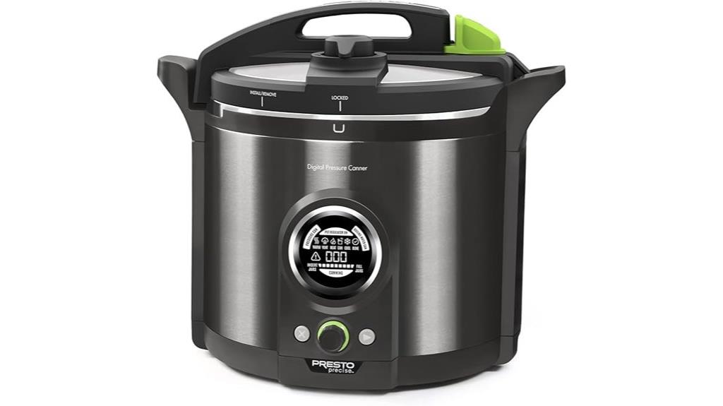 large digital pressure canner