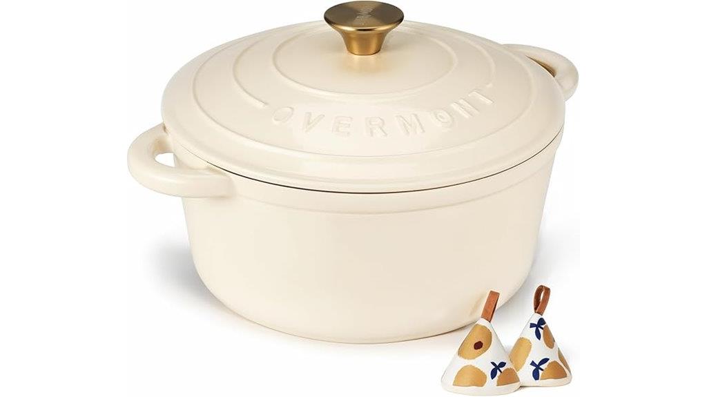 large enameled cast iron pot