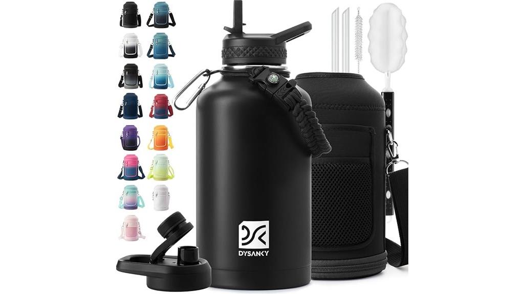 large insulated steel bottle