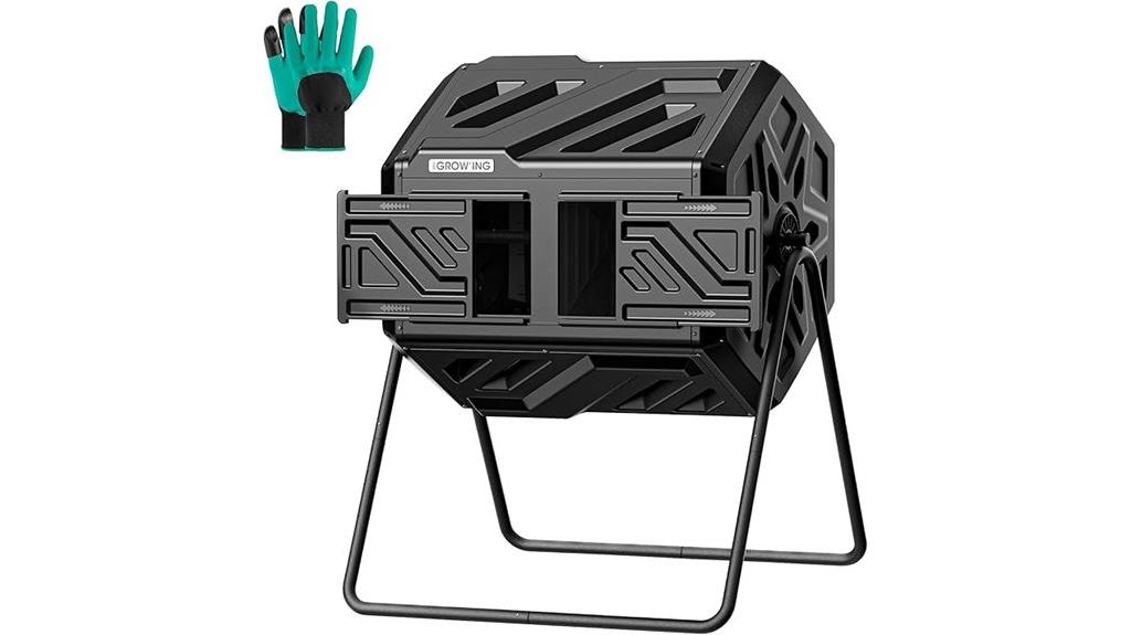 large outdoor compost bin