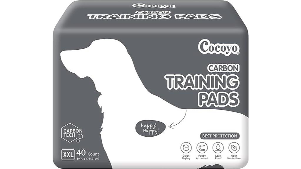 large pack of training pads