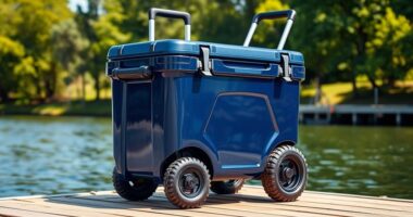 large portable ice chests