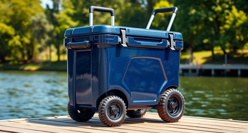 large portable ice chests