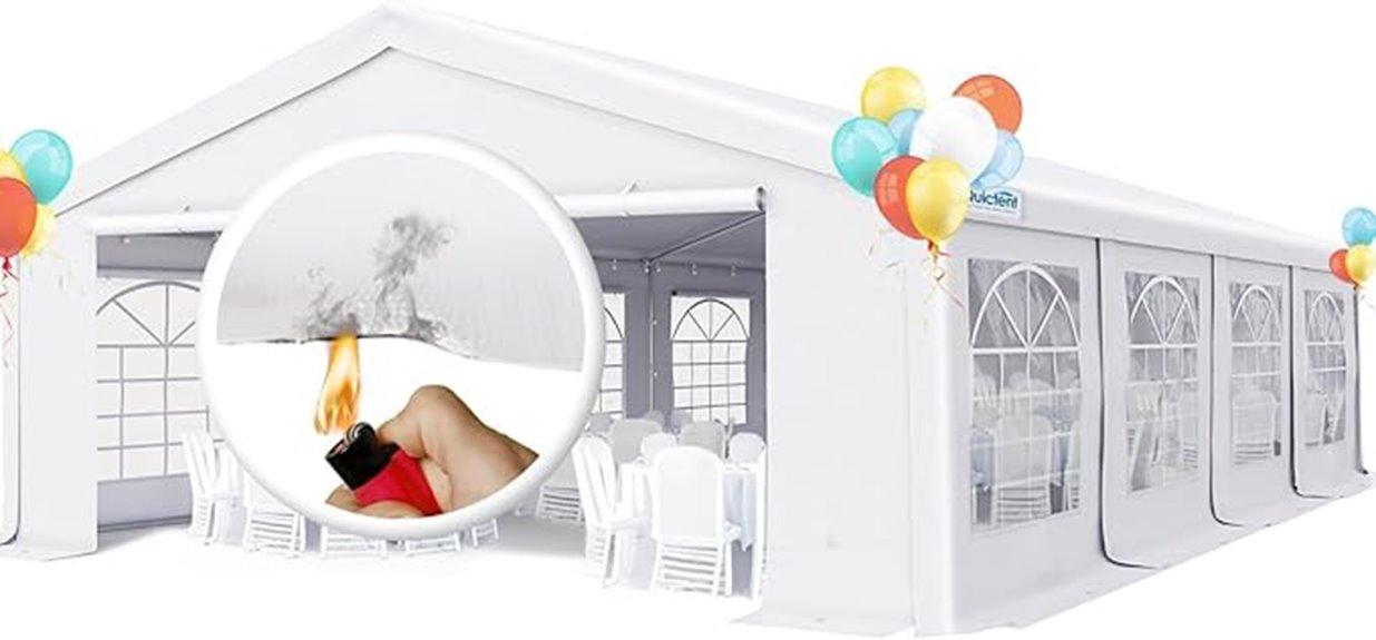 large pvc party tent