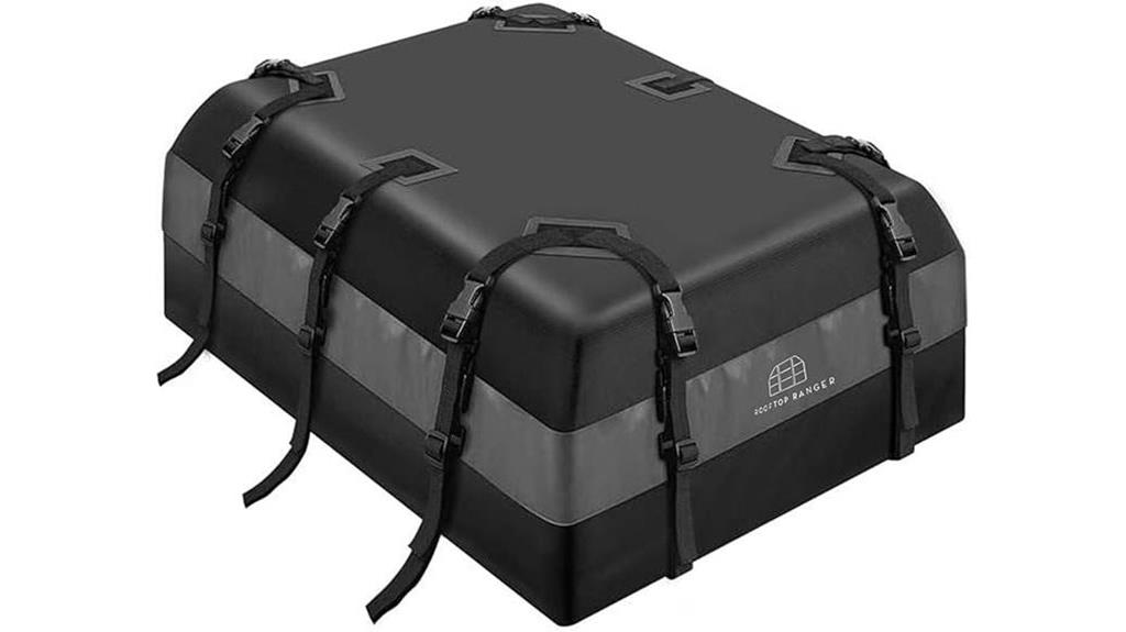 large rooftop cargo carrier