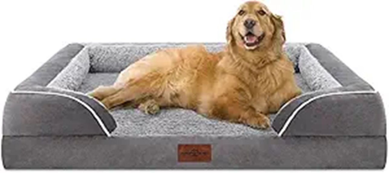 large waterproof foam bed