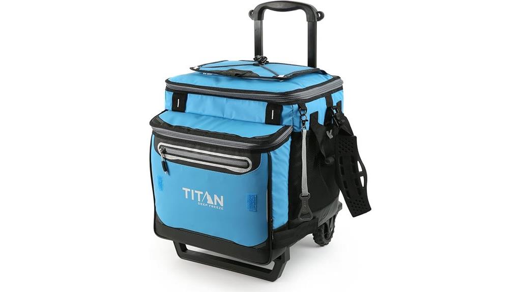 large wheeled cooler