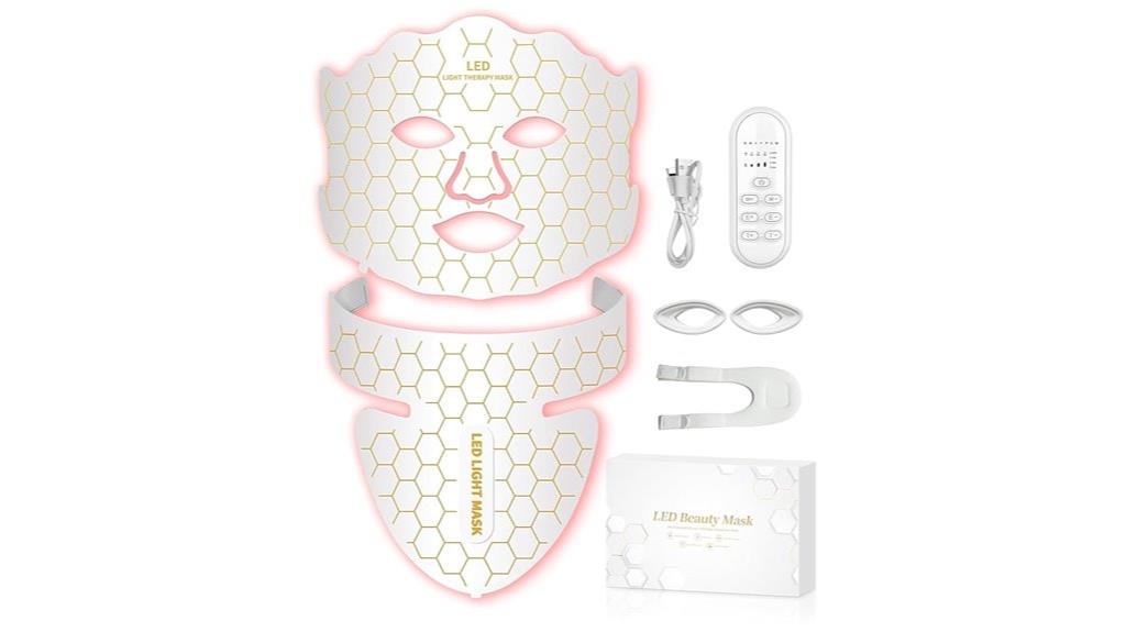 led facial skin therapy