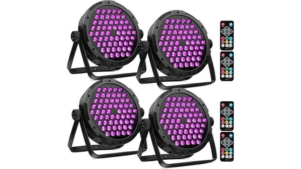 led par lights with remote