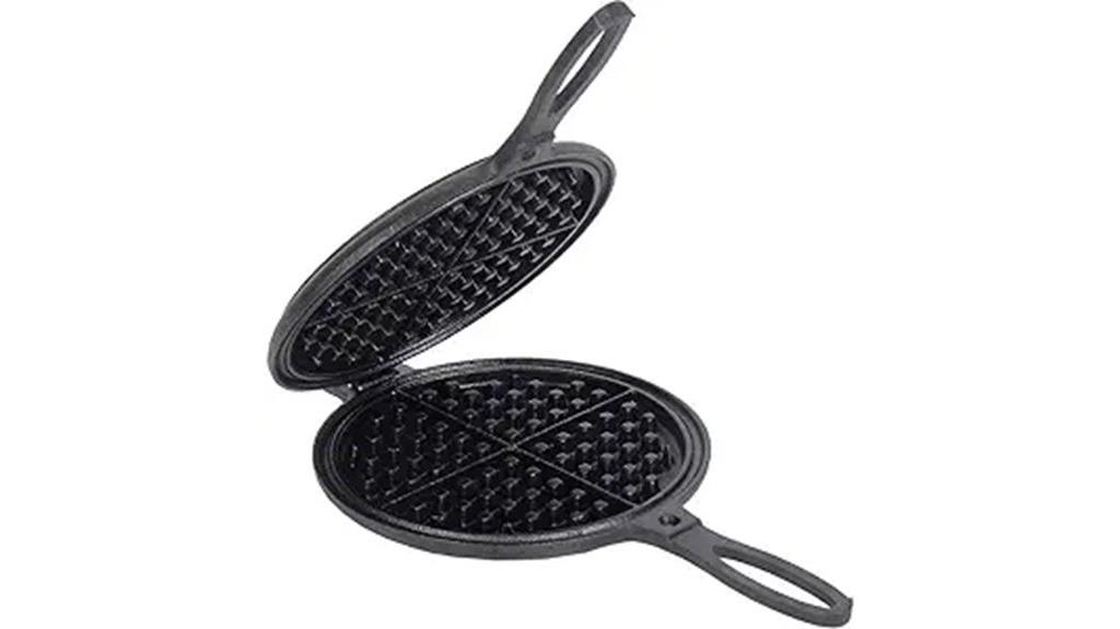 lehman s cast iron waffle maker