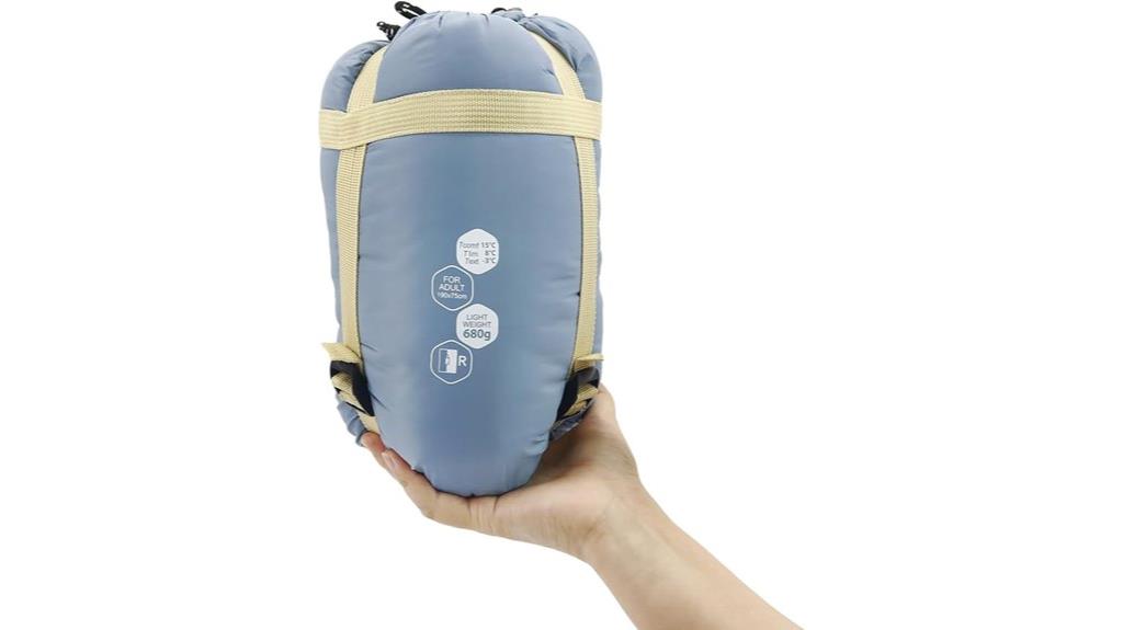 lightweight sleeping bag 50 70 f