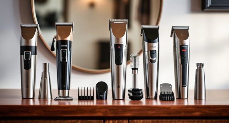 long lasting beard trimmer kits