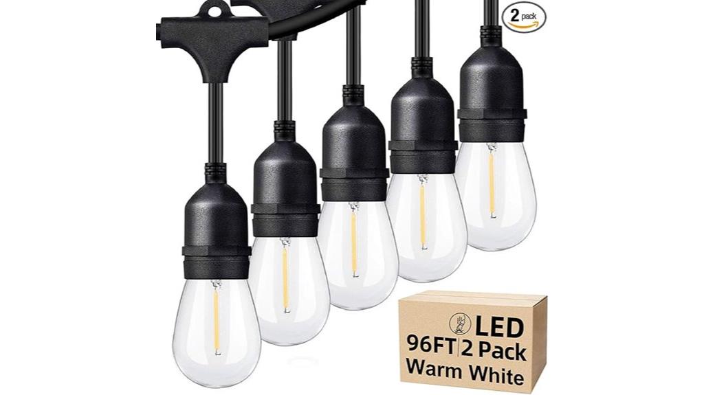 long outdoor string lights