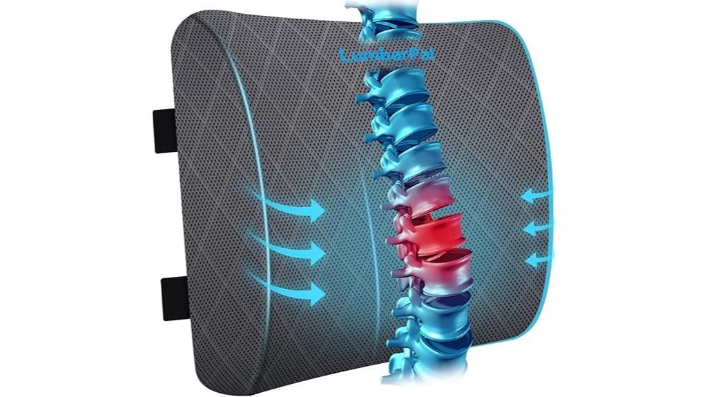 memory foam lumbar support