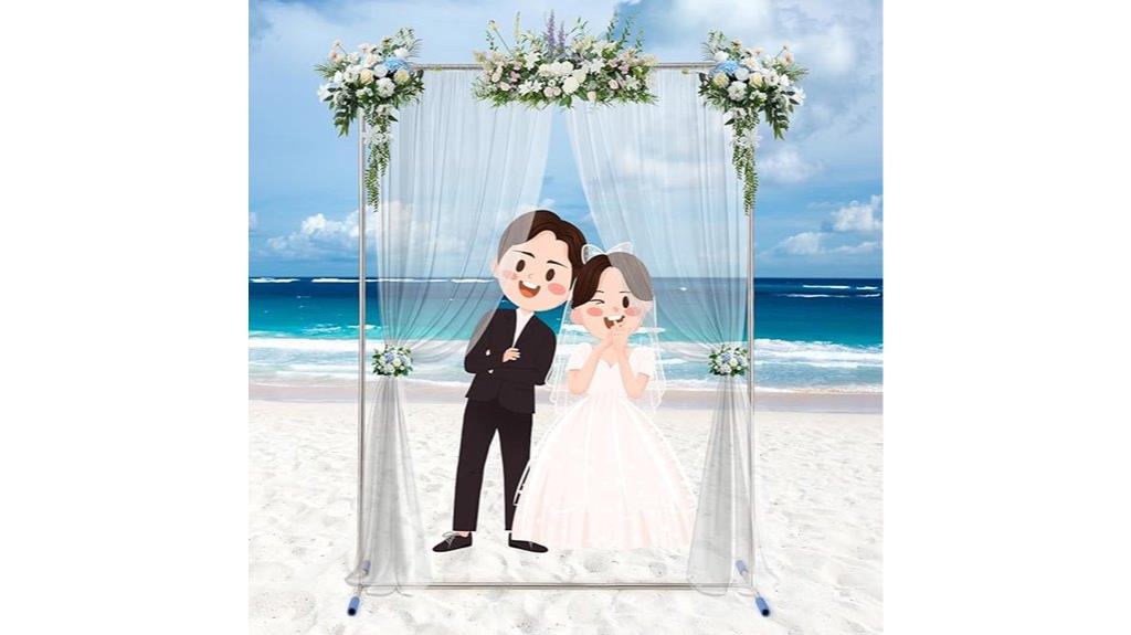 metal backdrop stand kit
