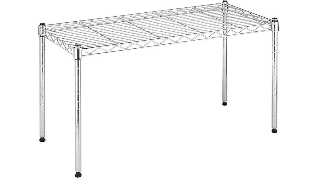 metal wire storage shelves