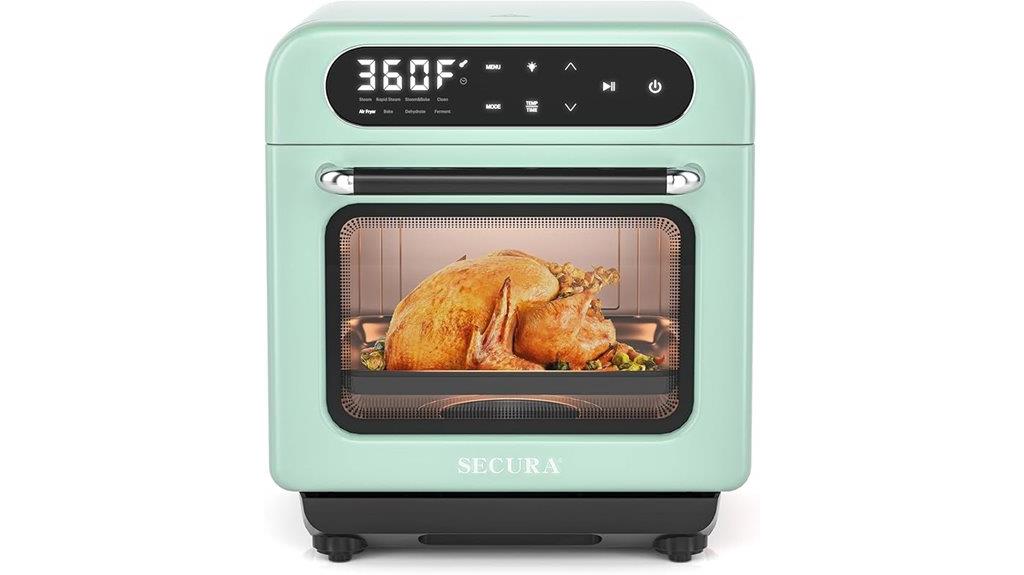 mint green air fryer