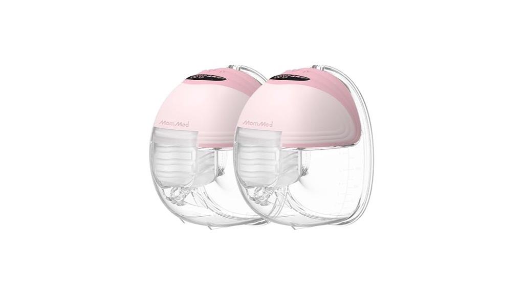 mommed portable breast pump