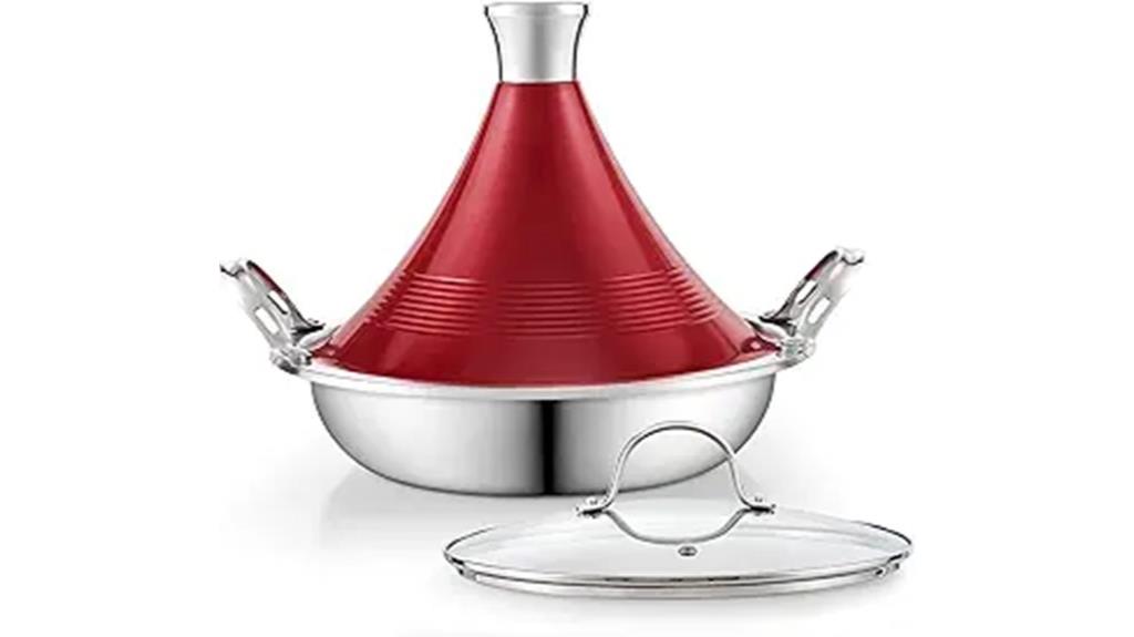 moroccan tagine stainless steel