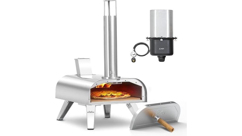 multi fuel pizza oven