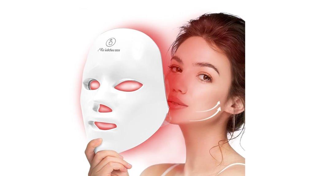 multicolor led facial mask