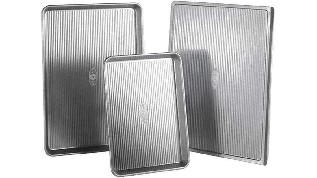 non stick aluminum bakeware set