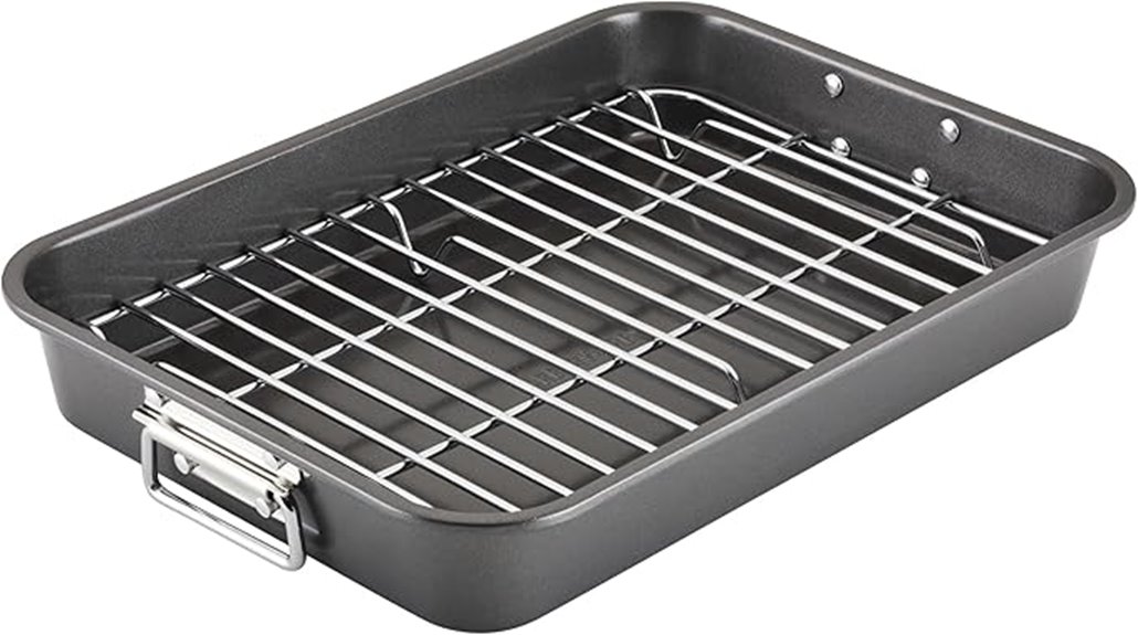 nonstick steel roaster basket