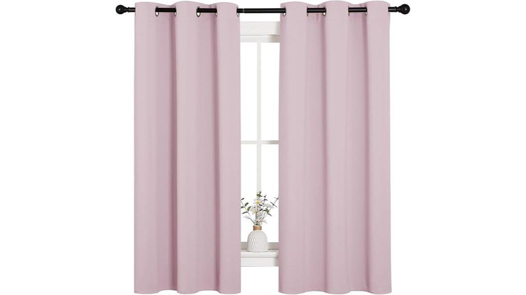 nursery blackout curtain pair