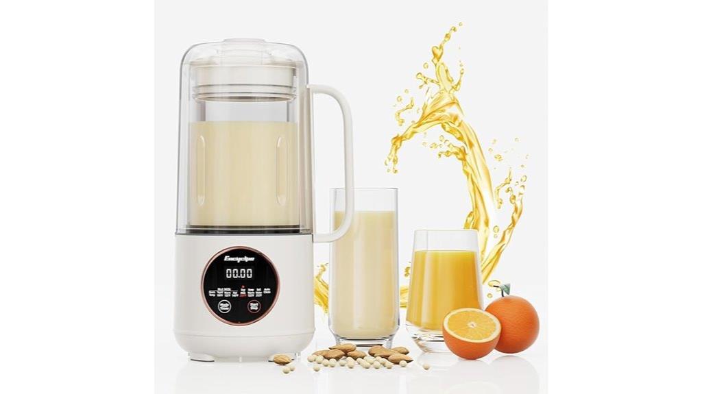 nut milk maker with auto clean