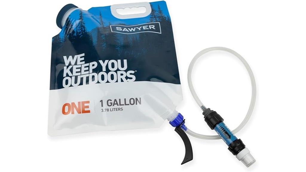 one gallon gravity water filter