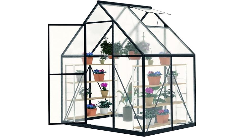 outdoor heavy duty greenhouse